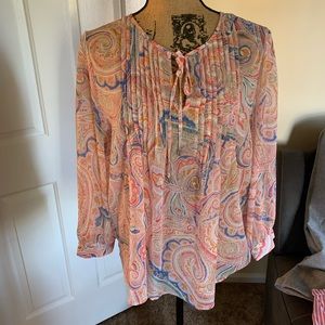 Tommy Hilfiger pastel blouse.
